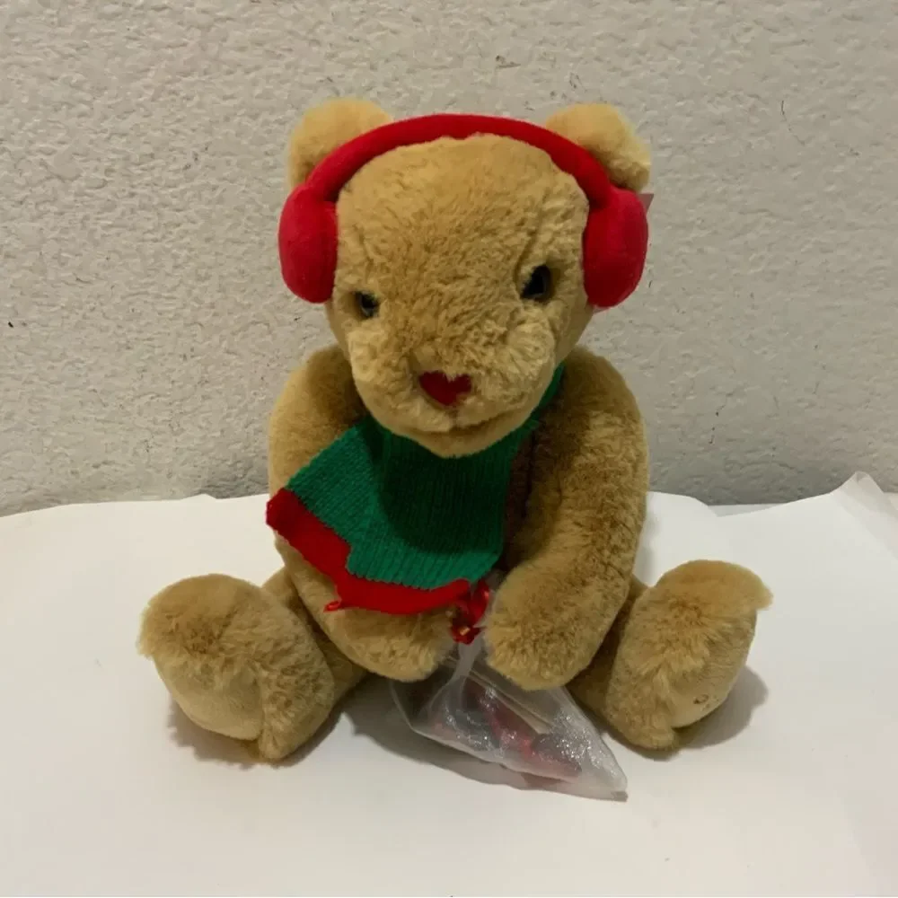 New NWT Godiva Teddy Bear Plush 2022 with Scarf